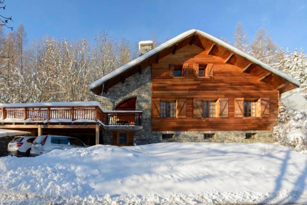 Mont Milo, Spacieux, 5Ch, Sauna, Billard, Babyfoot, Borne De Recharge Electrique Briançon Dış mekan fotoğraf