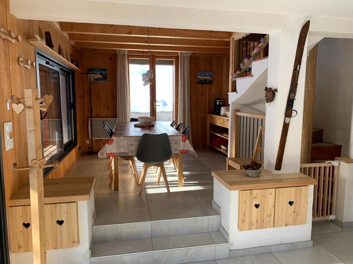 Mont Milo, Spacieux, 5Ch, Sauna, Billard, Babyfoot, Borne De Recharge Electrique Briançon Dış mekan fotoğraf